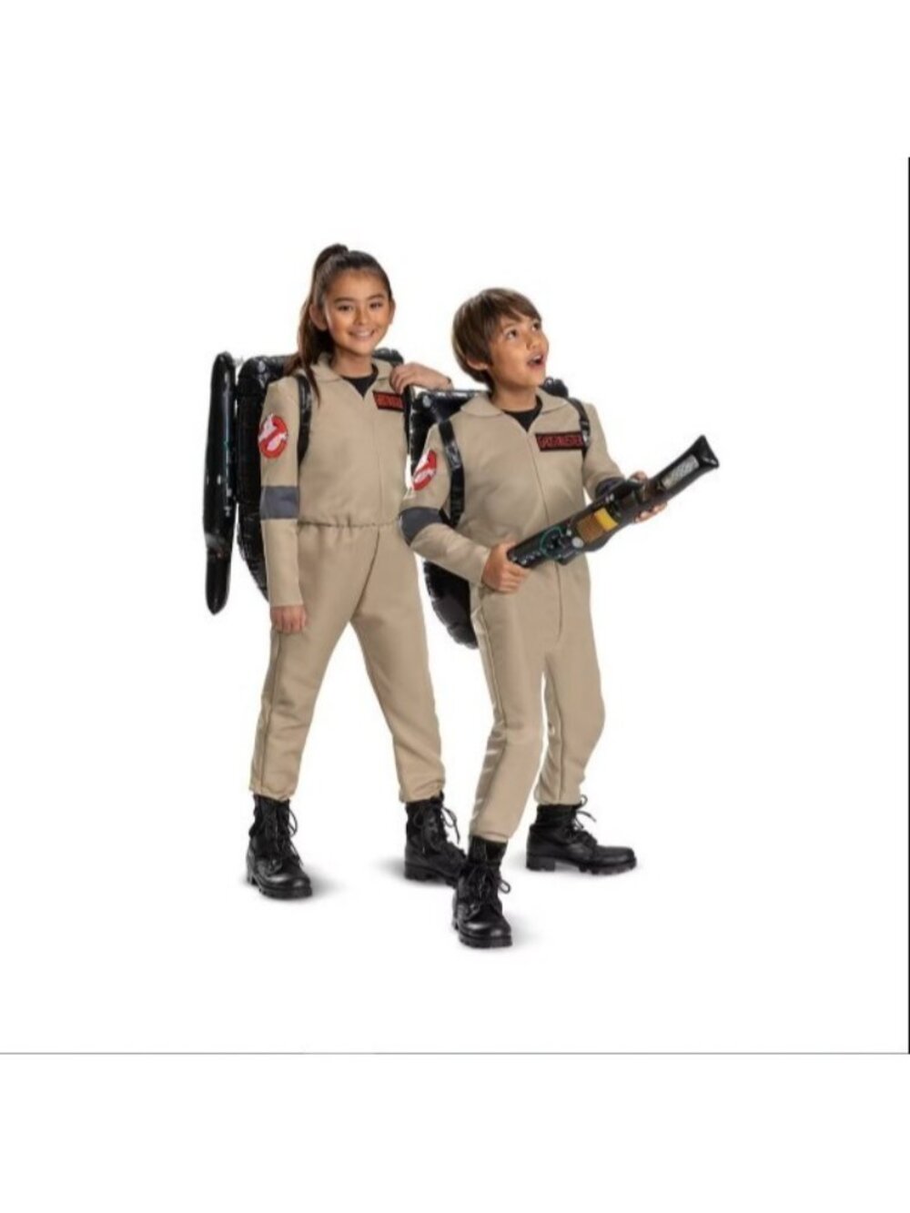 NEW Ghostbusters Halloween Costume Cosplay Proton Pack Boy Girl Small 4-6